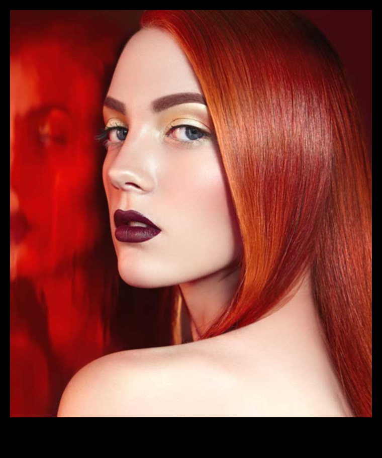 Vara cirtas un gludi stili: apgūstiet sarkanu un kastaņbrūnu matu tekstūru