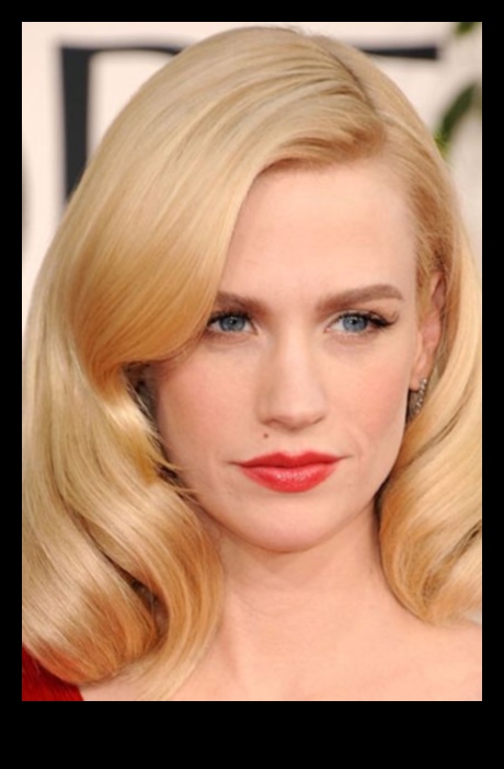 Vintage Glamour turpinājums: Retro stilu atdzīvināšana vidēja garuma matiem