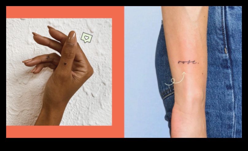 Tiny Tales: personīgi stāsti elegantos plaukstas tetovējumos