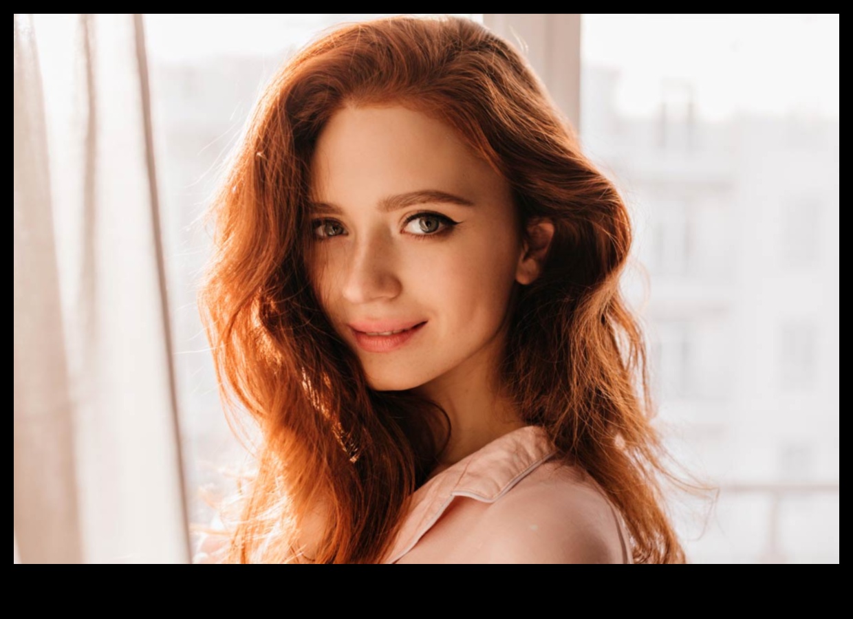 Kā izvēlēties savai sejas formai piemērotu sarkanu vai kastaņbrūnu frizūru