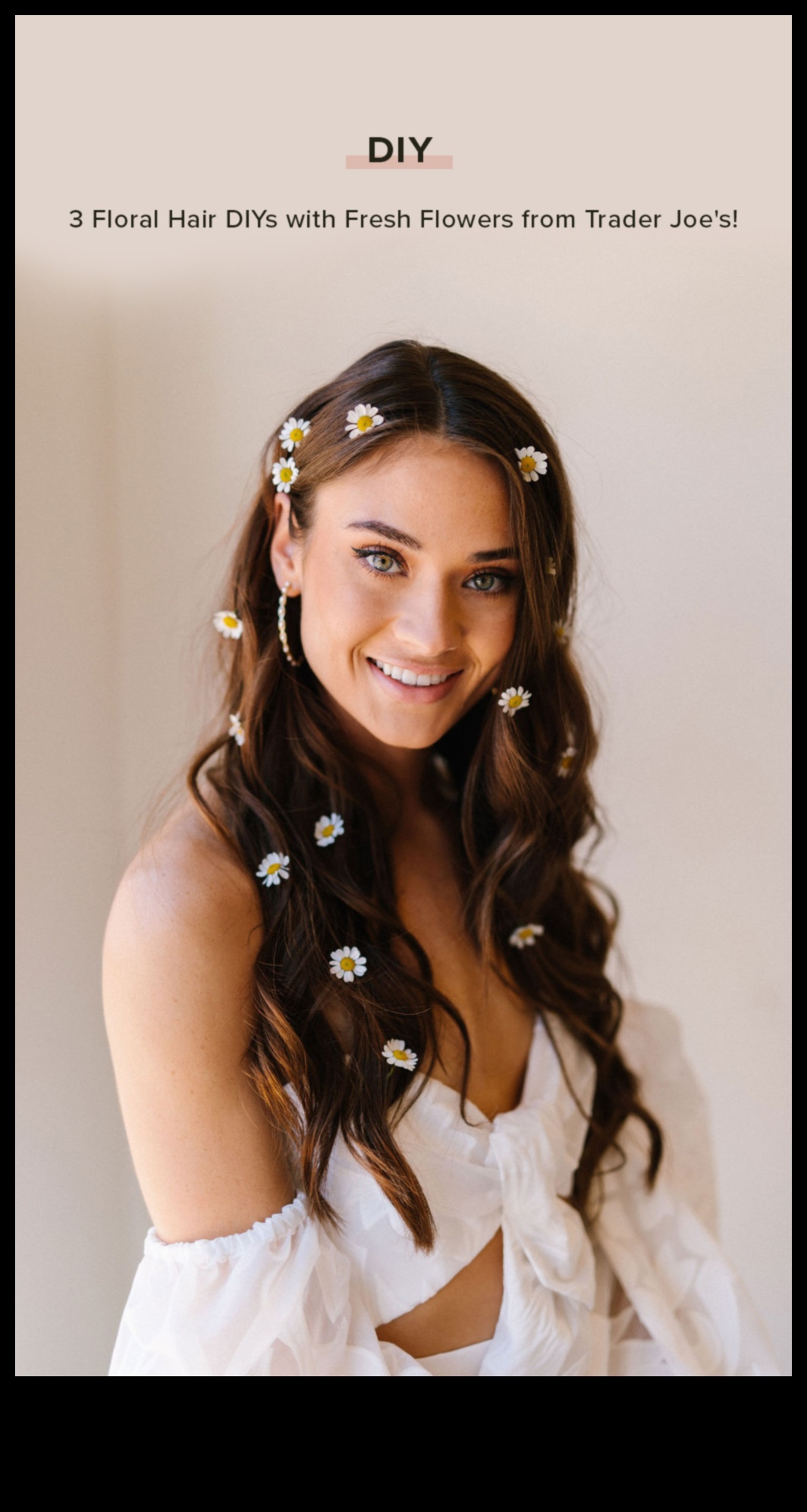 Plūstoši ziedi: botāniskā skaistuma iekļaušana garos matos