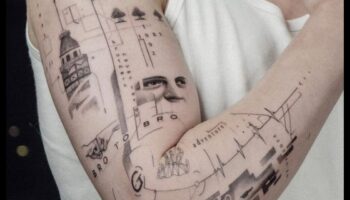 Fotogrāfijas brīnumi: reālisma tetovējumi ar precizitāti