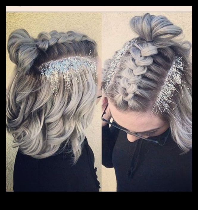 Dzirksts un spīdums: izgaismojiet ballītes ainu ar saviem matiem